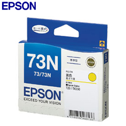 【福利品】EPSON 73N 標準型墨水匣 T105450 黃(裸裝