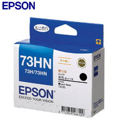 EPSON 73HN高印量墨水匣L T104151 (雙黑量販包)