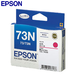 EPSON 73N標準型墨水匣 T105350 (紅)-原T0733N