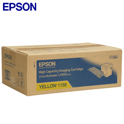 EPSON 原廠高容量碳粉匣 S051158(黃) (C2800N)
