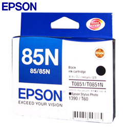 EPSON 85N標準型墨水匣 T122100 (黑)