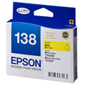 EPSON 138高印量L墨水匣 T138450 (黃)【單件8折】