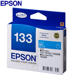 EPSON 133原廠墨水匣 T133250 (藍)