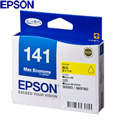EPSON 141原廠墨水匣 T141450 (黃)【單件8折】