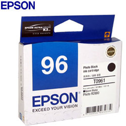 EPSON 原廠墨水匣 T096190 (亮黑) (R2880)【此商品為大圖墨水不適用任何促銷活動】