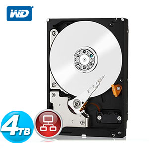 WD Red 3.5吋4TB SATA3 NAS專用硬碟WD40EFRX ｜EPSON台灣愛普生原廠