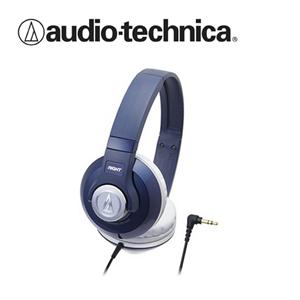 audio-technica 鐵三角ATH-S500 耳罩式耳機深藍｜EPSON台灣愛普生原廠