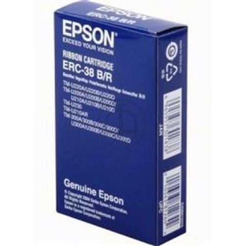 EPSON 收銀機色帶 ERC-38B (黑色)（220PB/220PD）