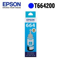 EPSON  T664 原廠墨瓶 T664200 (藍)【2件9折】