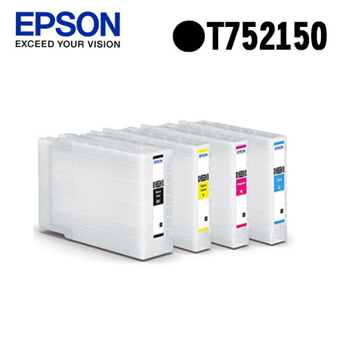 EPSON 高容量黑色墨水匣 T752150(WF-8591/WF-6091)