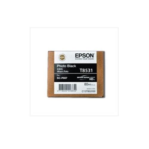 EPSON 原廠墨水匣 T853100 亮黑 (SC-P807適用)【此商品為大圖墨水不適用任何促銷活動】