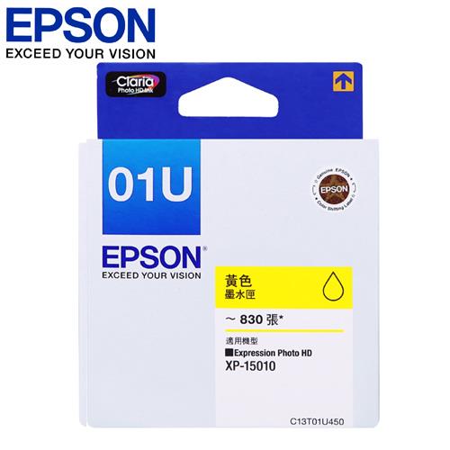 EPSON 原廠墨水匣 T01U450 黃
