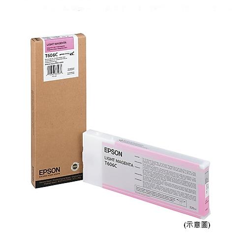 EPSON 原廠墨水匣 T606C00(淡紅色/原T565600)（PRO 4800）【此商品為大圖墨水不適用任何促銷活動】