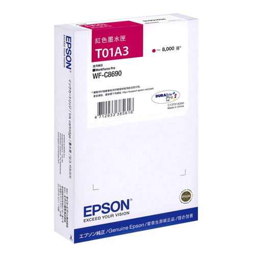 EPSON 原廠高容量墨水匣 T01A350 紅