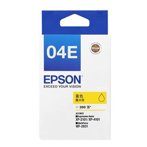 【福利品】EPSON 原廠墨水匣 T04E450 黃