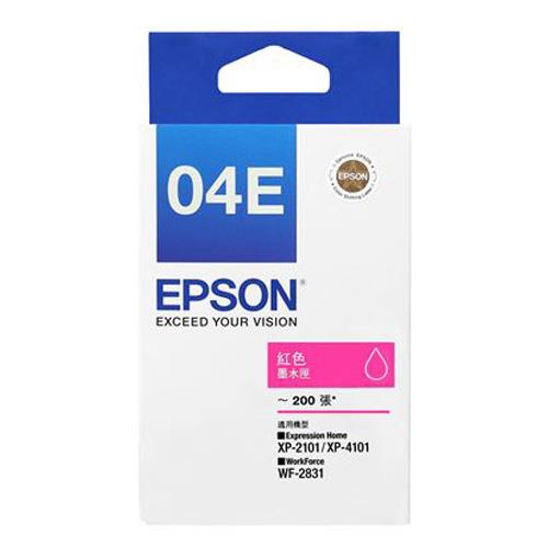 EPSON 原廠墨水匣 T04E350 紅