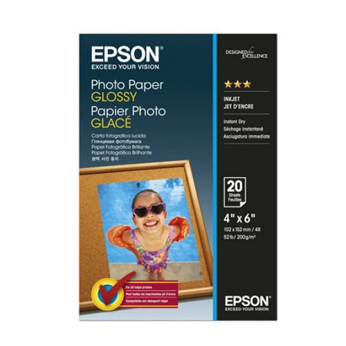 【預購】EPSON S042546 4x6超值光澤相紙20入