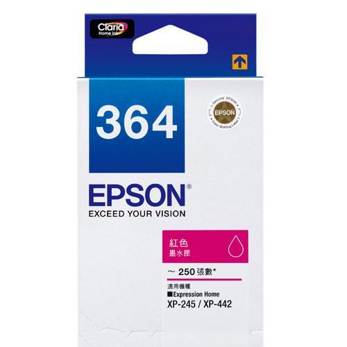 【福利品】EPSON 原廠墨水匣T364350( 紅)