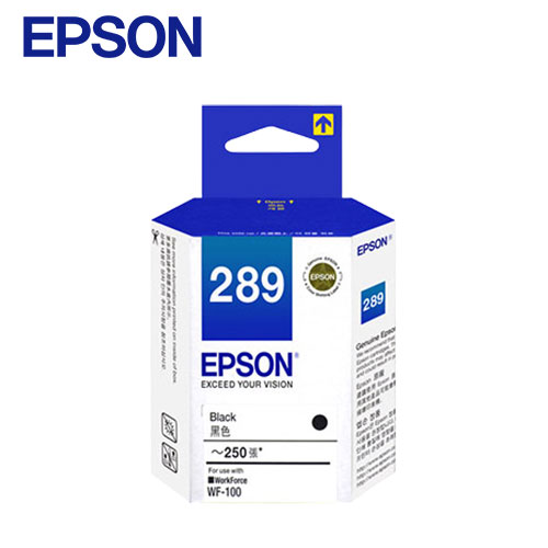 EPSON T289150 黑色 墨水匣｜WF-100專用【第二件8折】